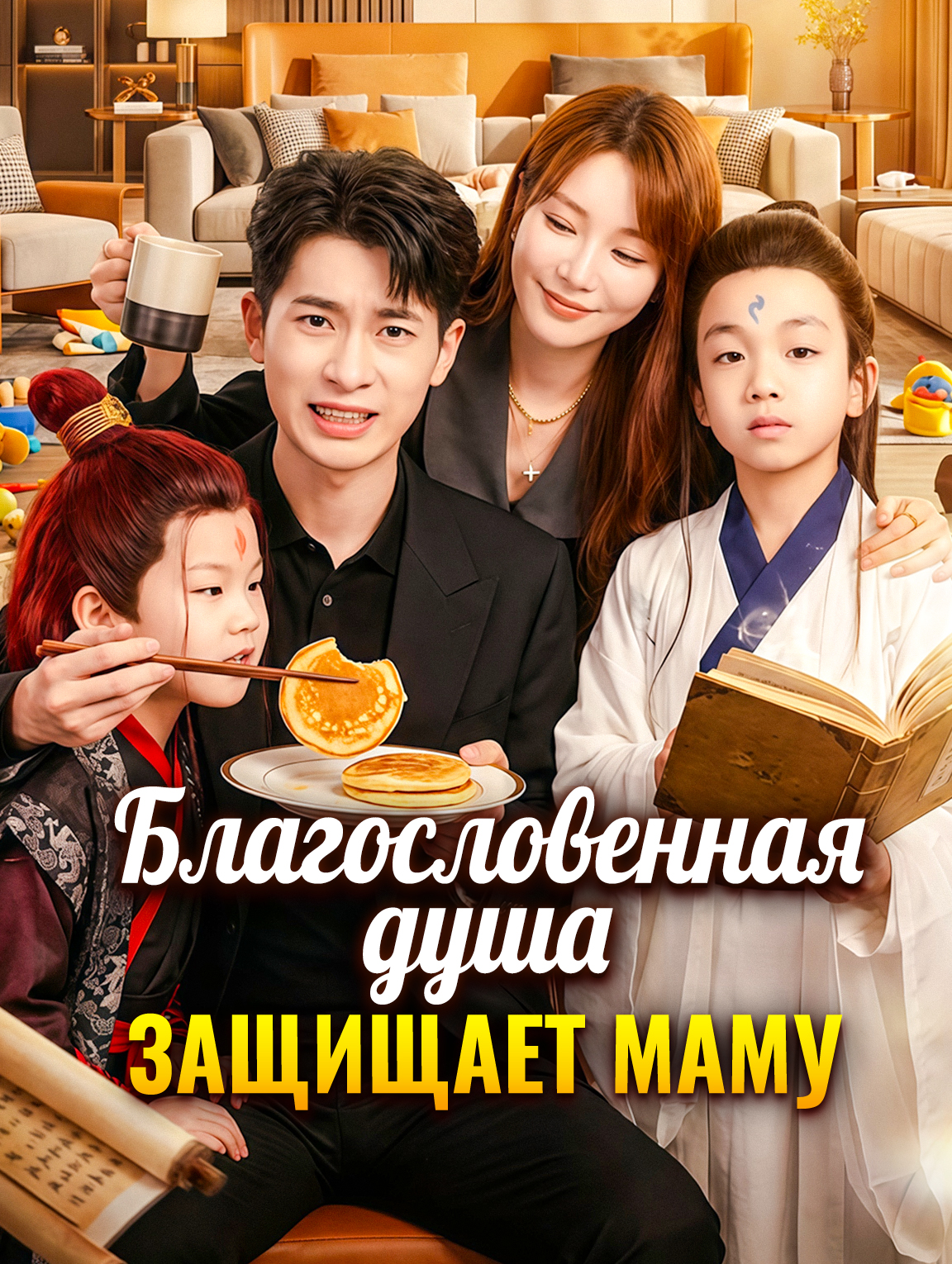 Благословенная душа защищает маму