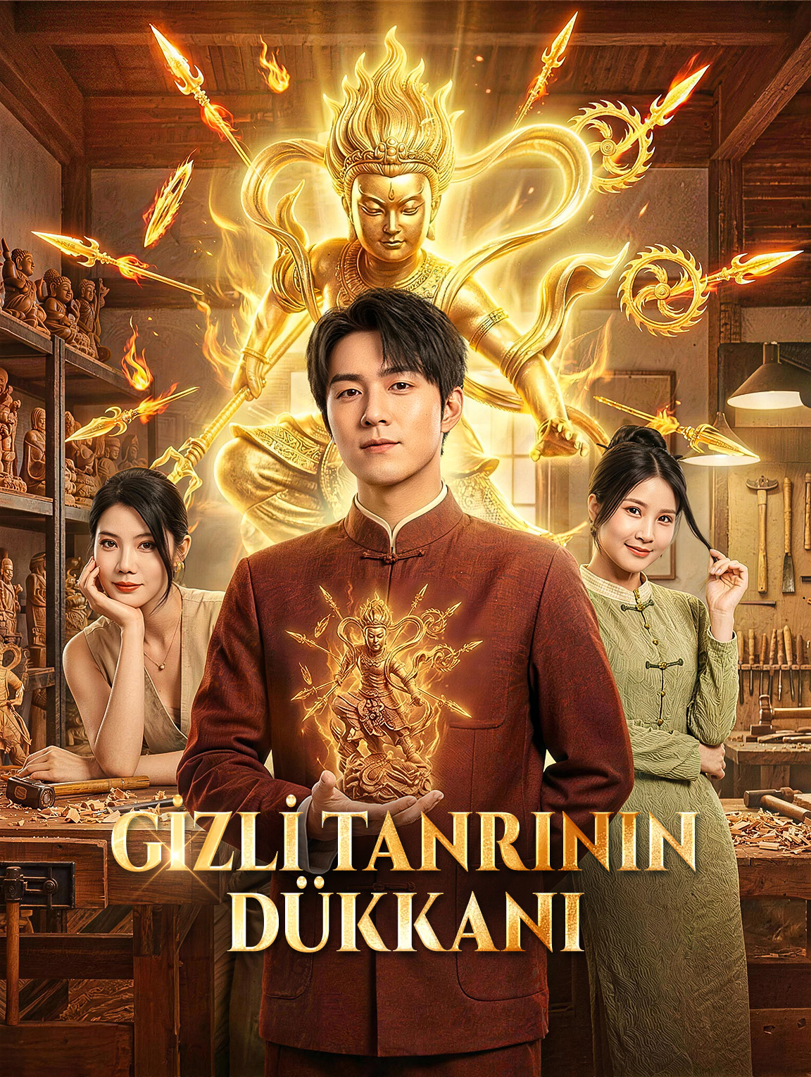GİZLİ TANRININ DÜKKANI dizi posteri