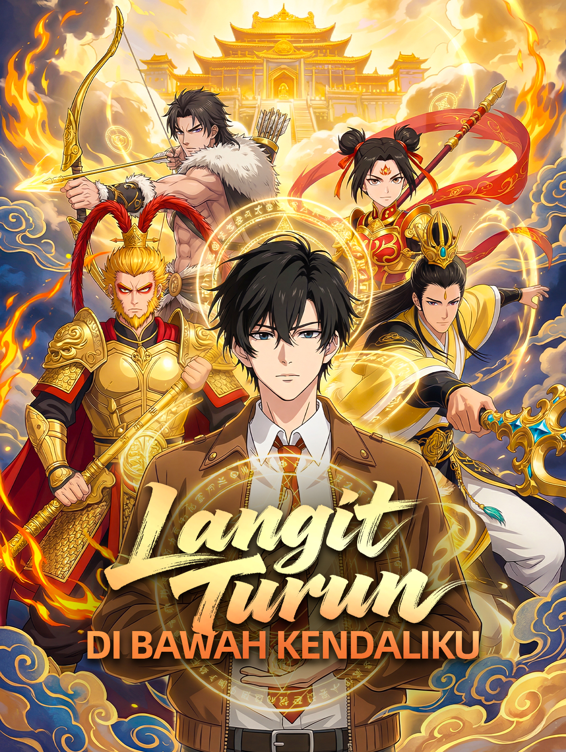 Poster Langit Turun di Bawah Kendaliku
