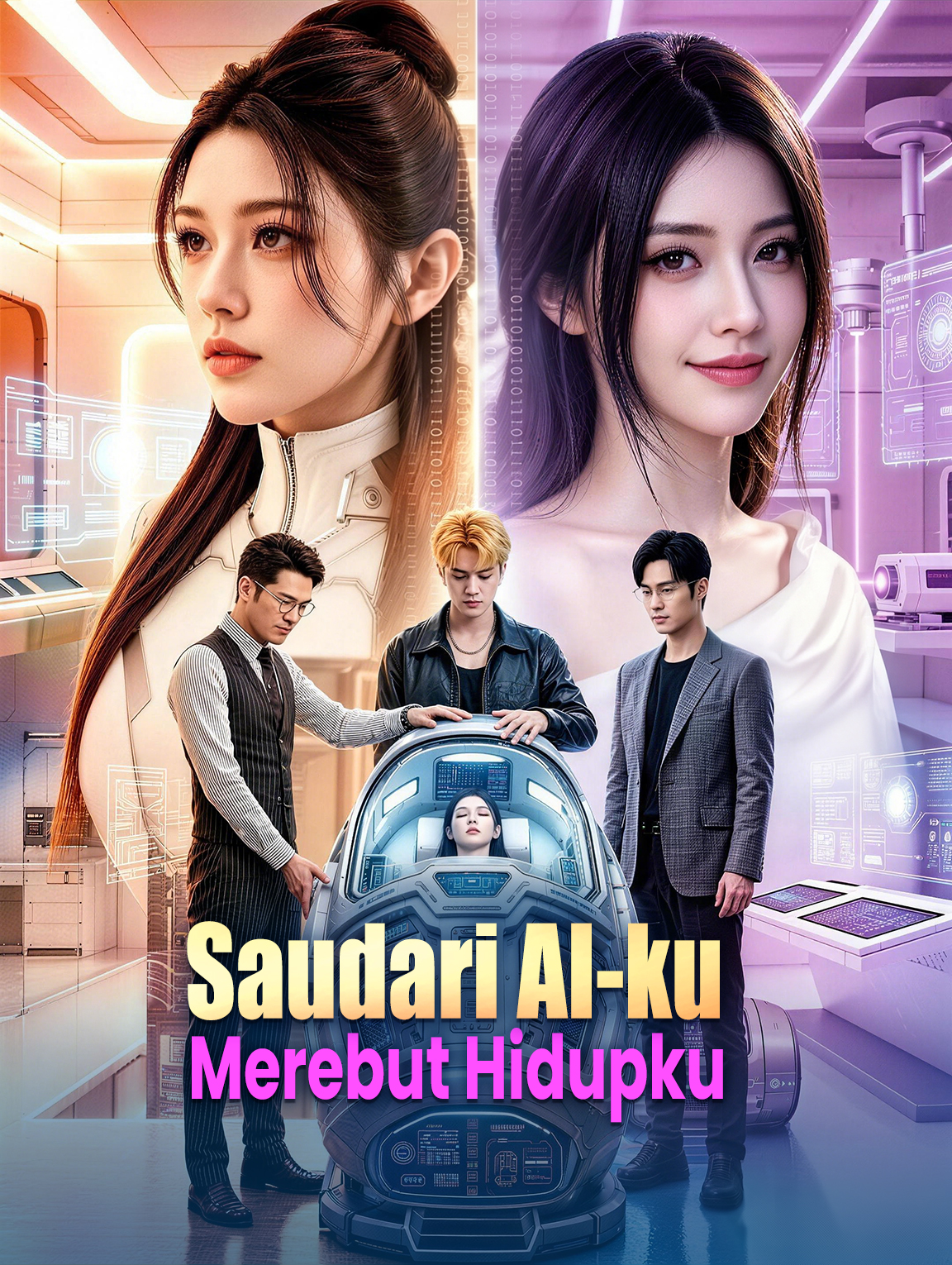 Poster Drama Saudari AI-ku Merebut Hidupku