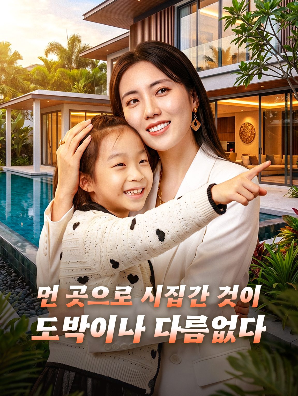 먼 곳으로 시집간 것이 도박이나 다름없다