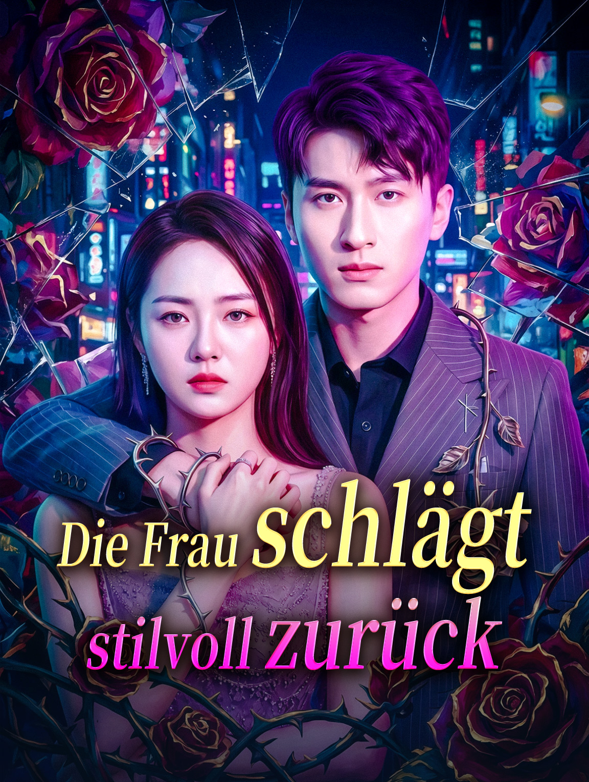 Die Frau schlägt stilvoll zurück