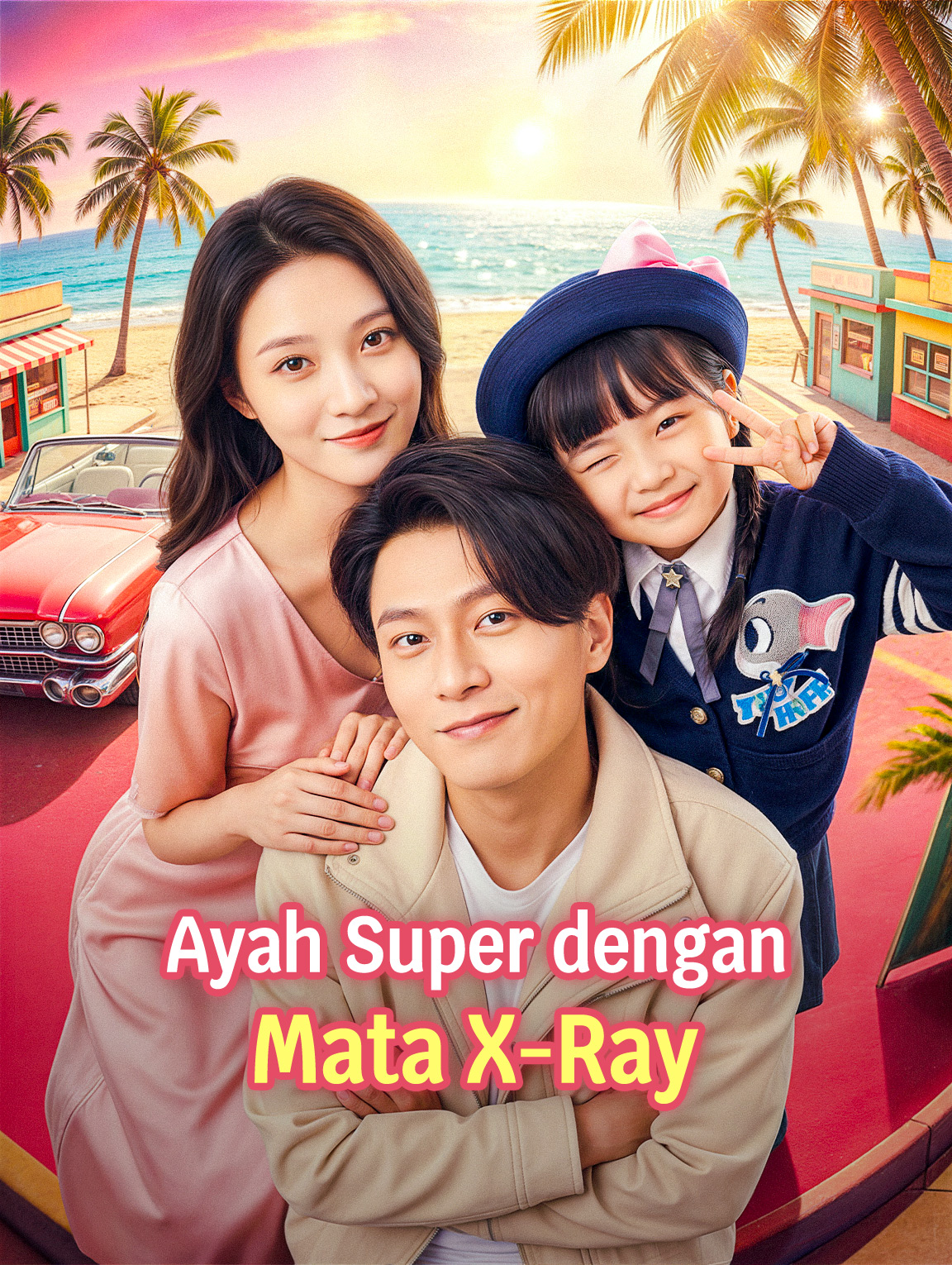 Ayah Super dengan Mata X-Ray