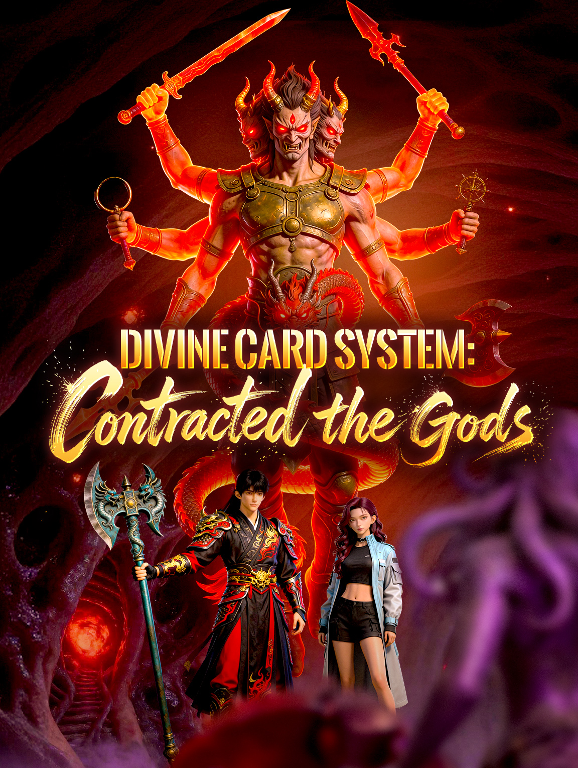 Divine Card System: Contracted the Gods(Dubbed)
