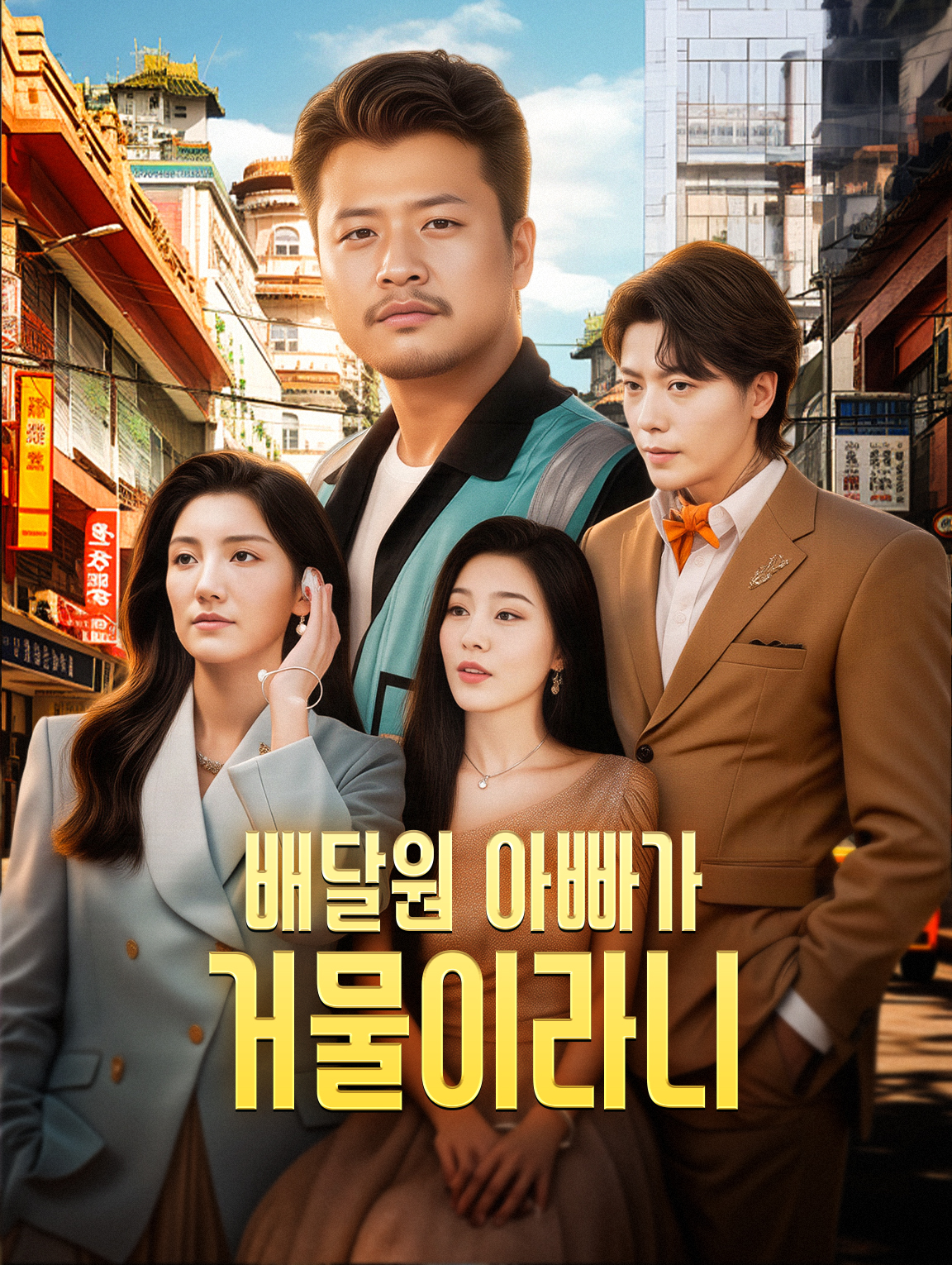 배달원 아빠가 거물이라니