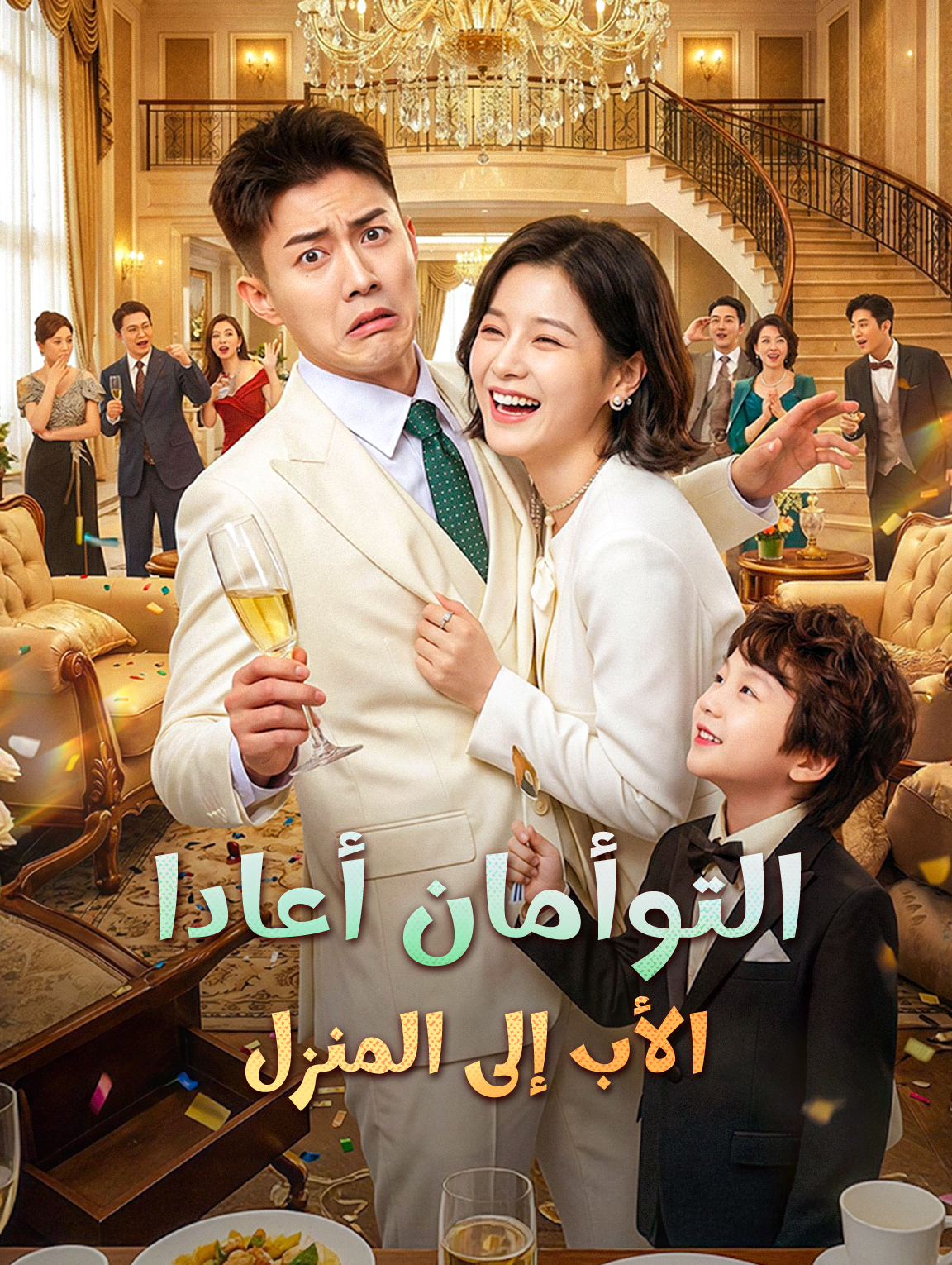 التوأمان أعادا الأب إلى المنزل(بالعربية)