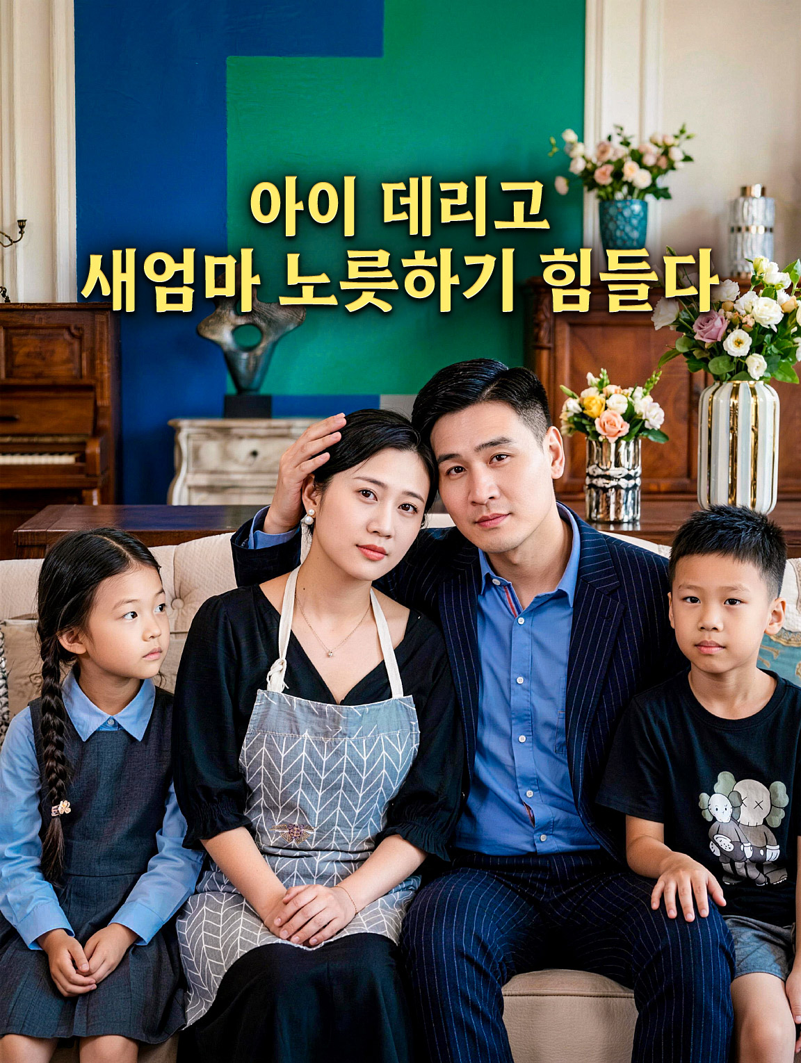 아이 데리고 새엄마 노릇하기 힘들다