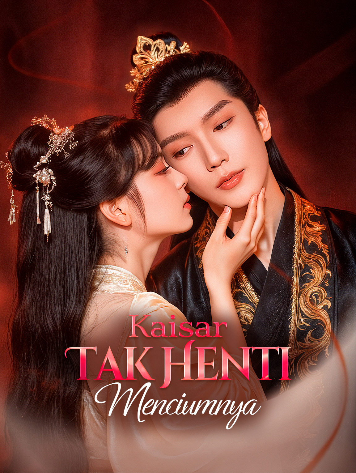 Kaisar Tak Henti Menciumnya