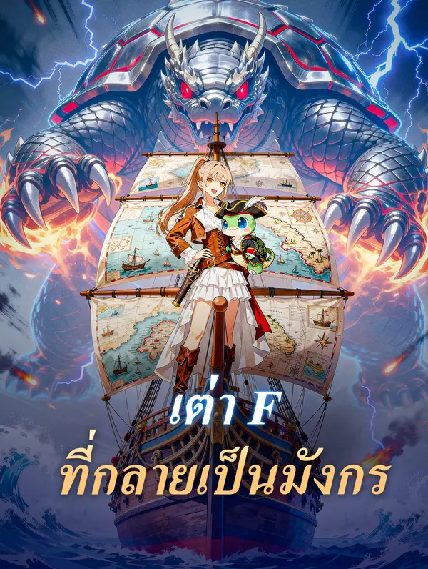 โปสเตอร์ เต่า F ที่กลายเป็นมังกร