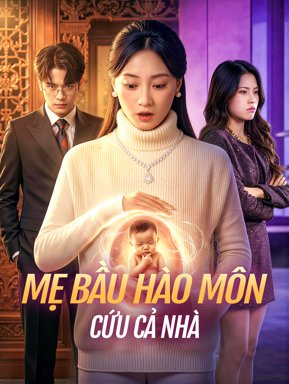 Mẹ Bầu Hào Môn Cứu Cả Nhà