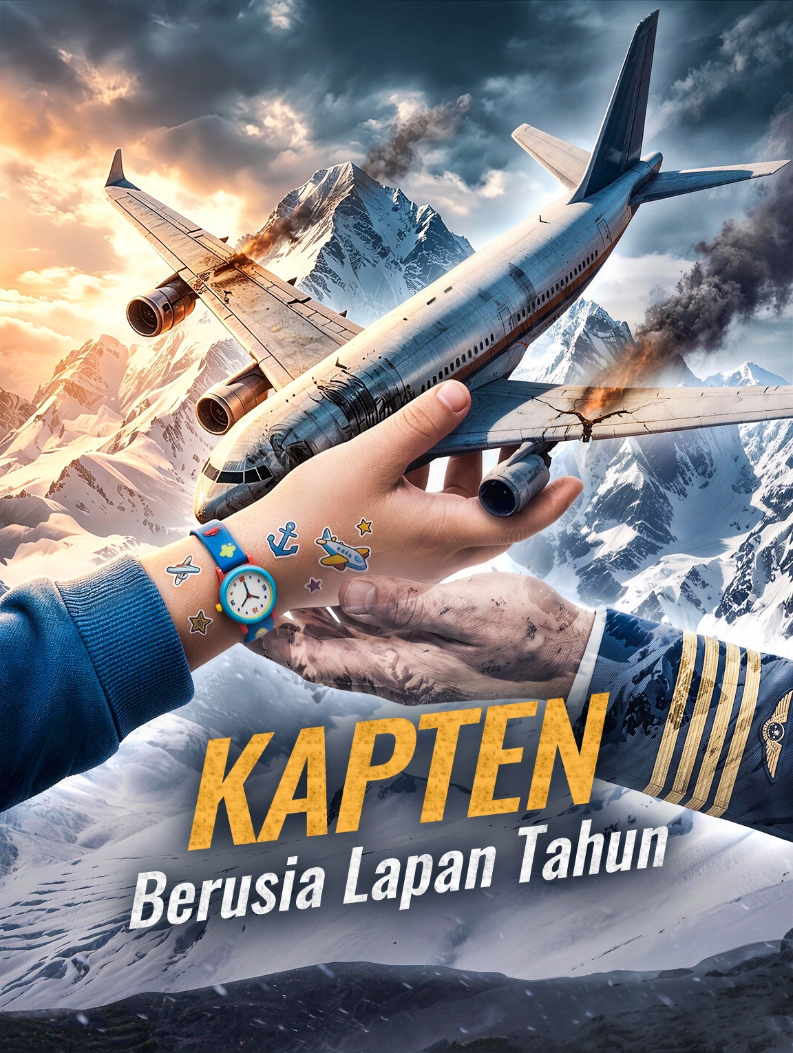 Kapten Berusia Lapan Tahun