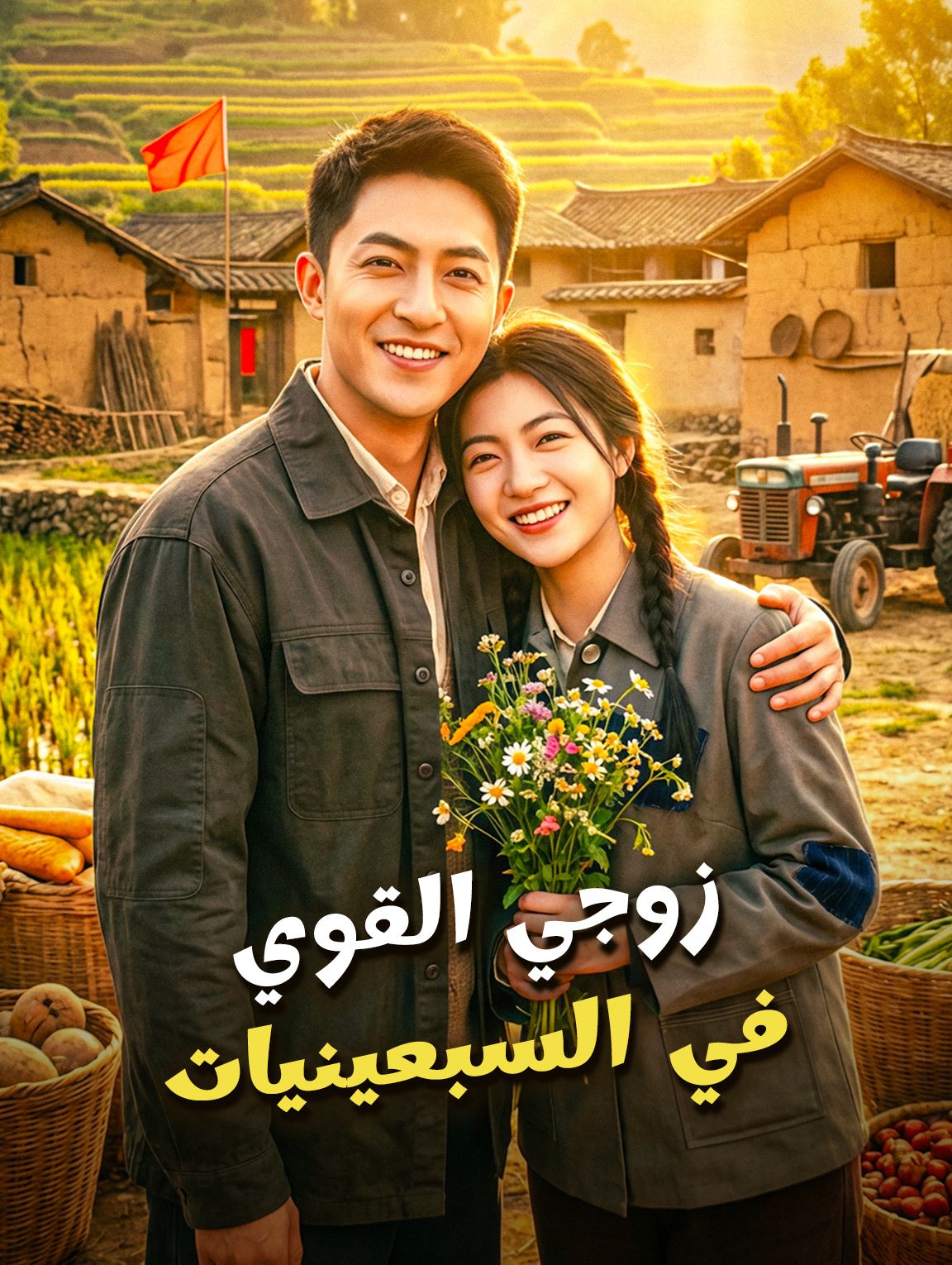 زوجي القوي في السبعينيات