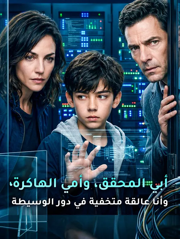 مشاهدة مسلسل أبي المحقق، وأمي الهاكرة، وأنا عالقة متخفية في دور الوسيطة مترجم كامل