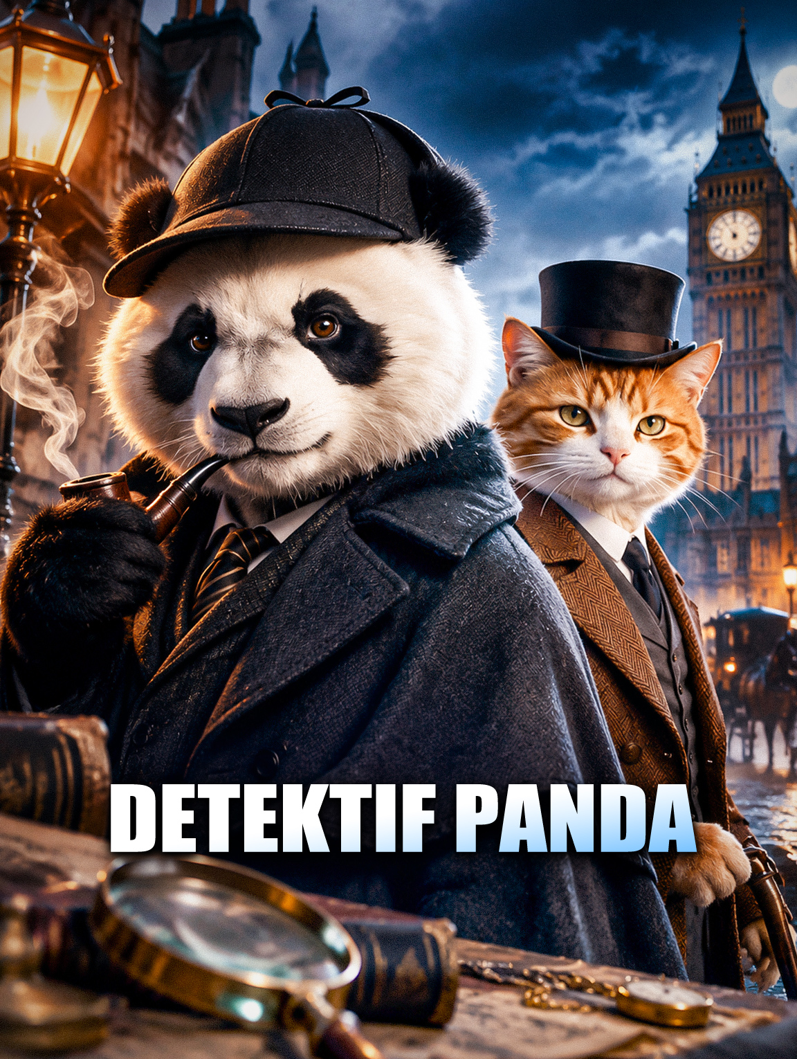 Poster Detektif Panda