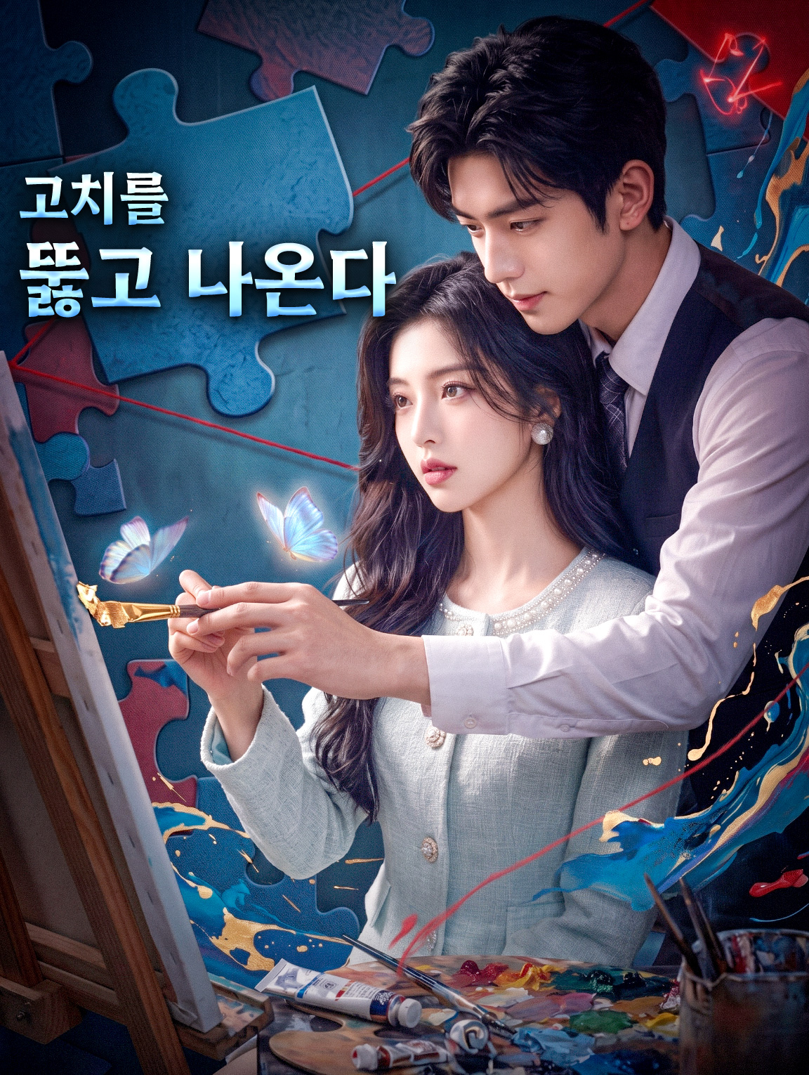 고치를 뚫고 나온다