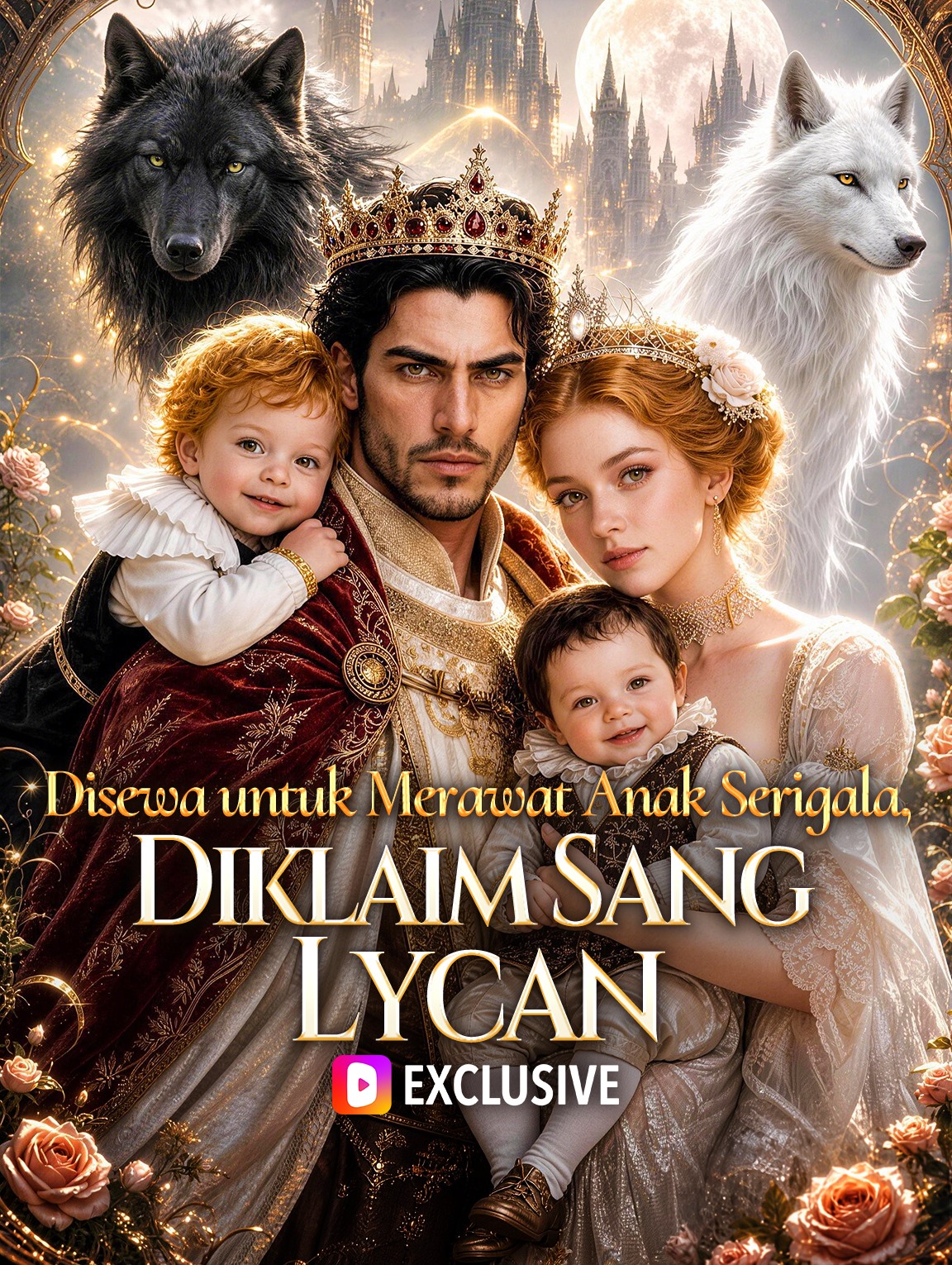 Poster Disewa untuk Merawat Anak Serigala, Diklaim Sang Lycan(Sulih Suara)