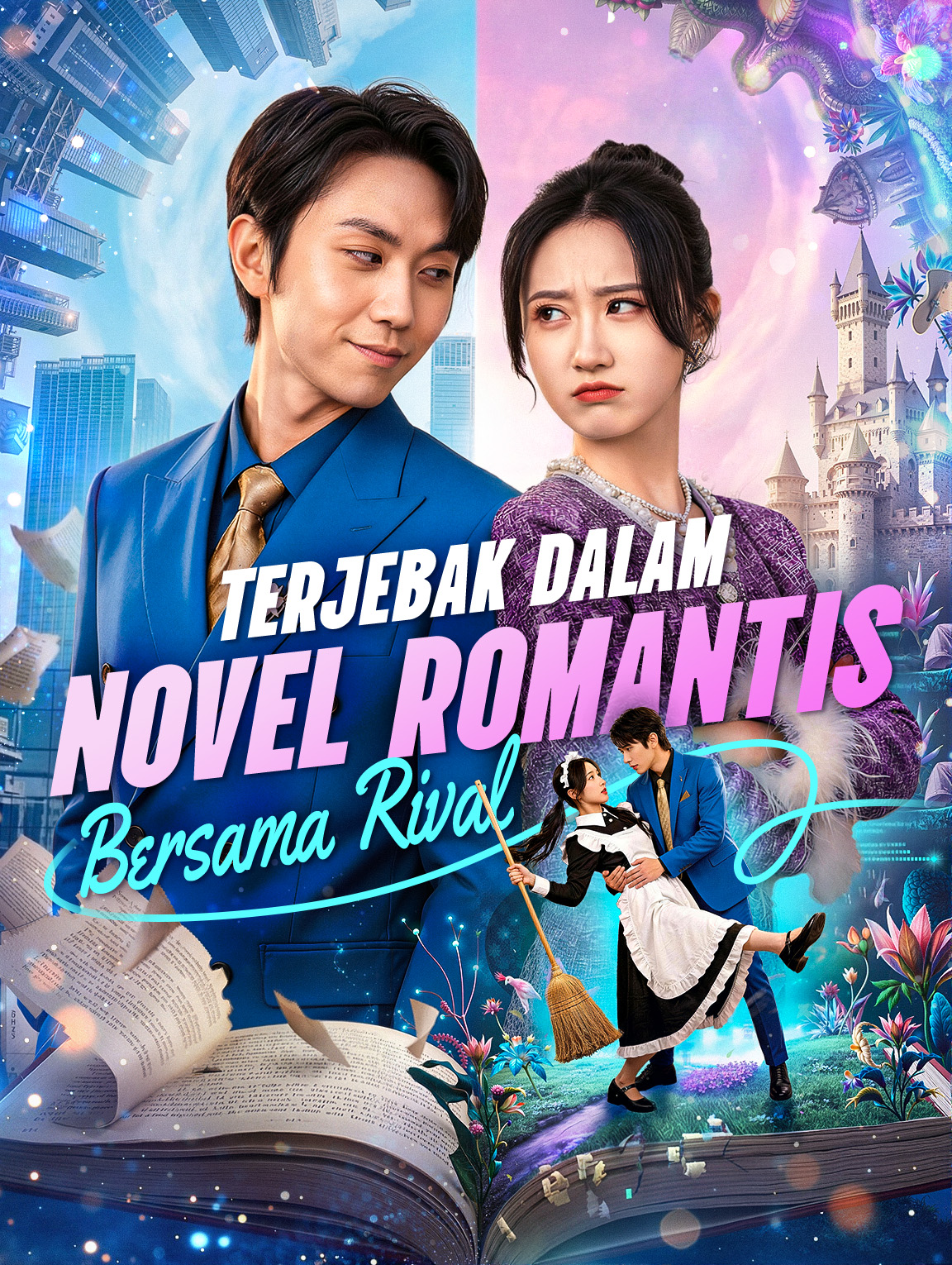 Terjebak dalam Novel Romantis Bersama Rival