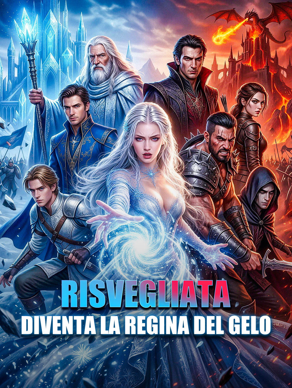 Risvegliata, diventa la regina del gelo