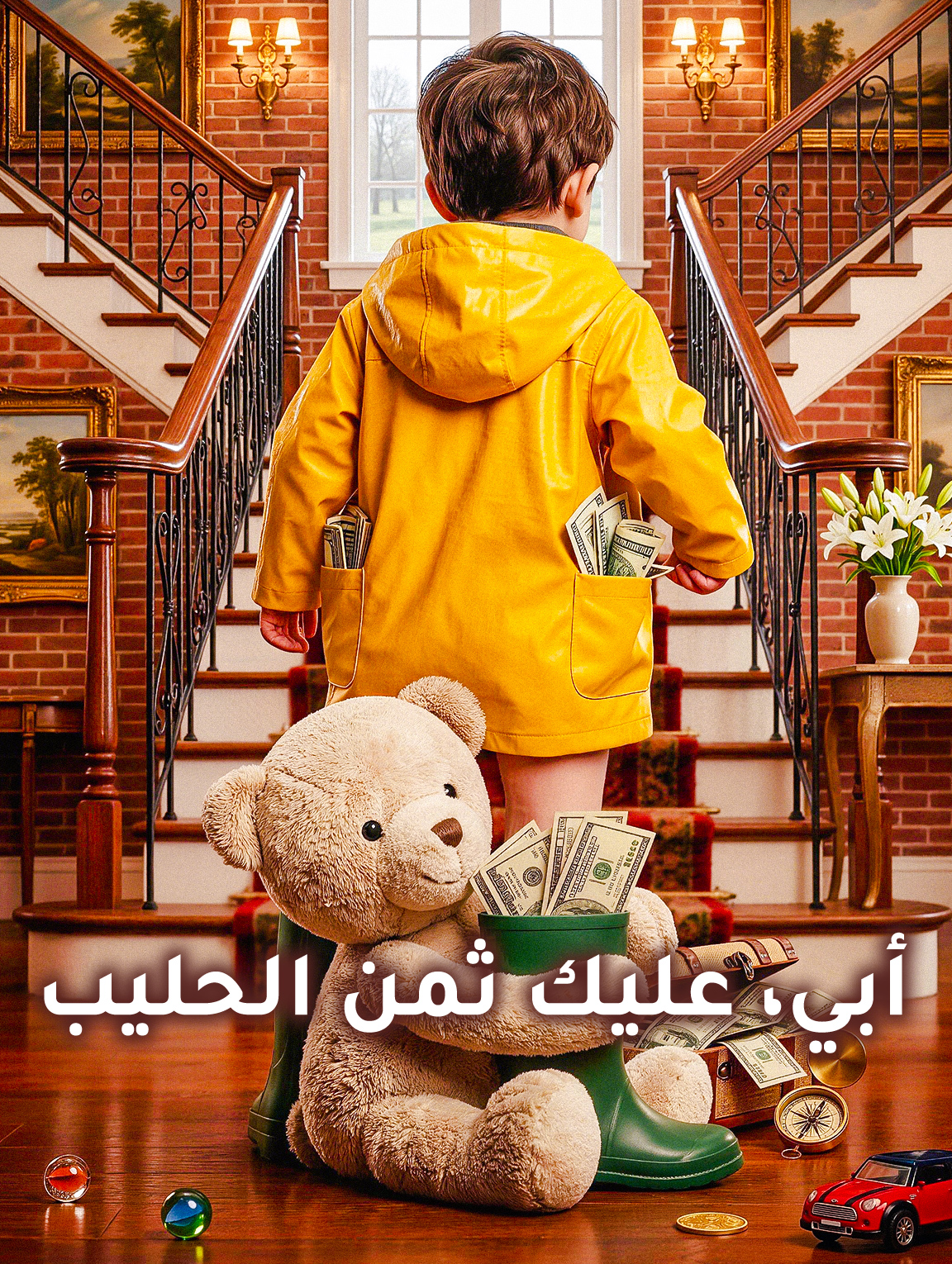 أبي، عليك ثمن الحليب
