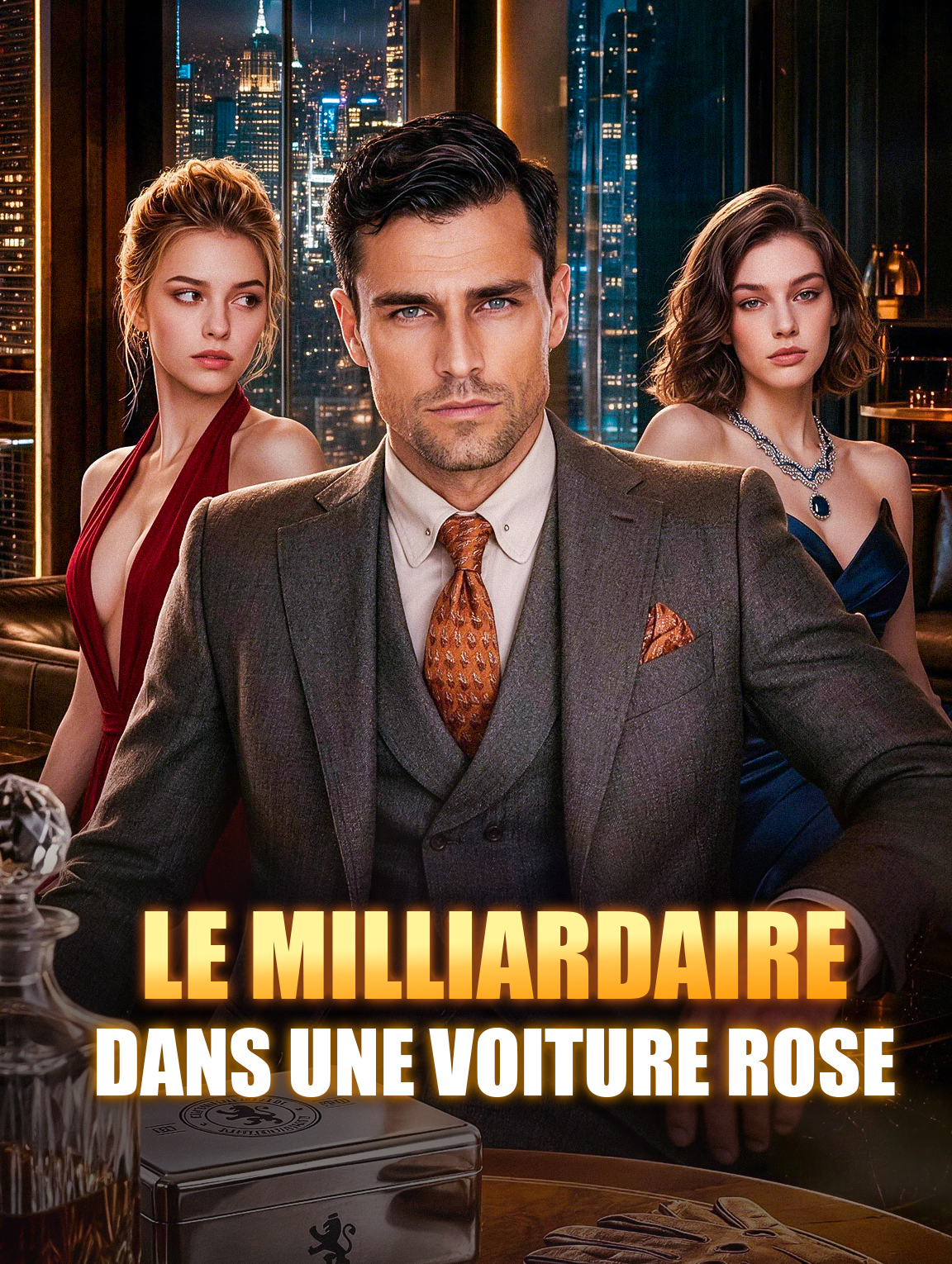 Le milliardaire dans une voiture rose