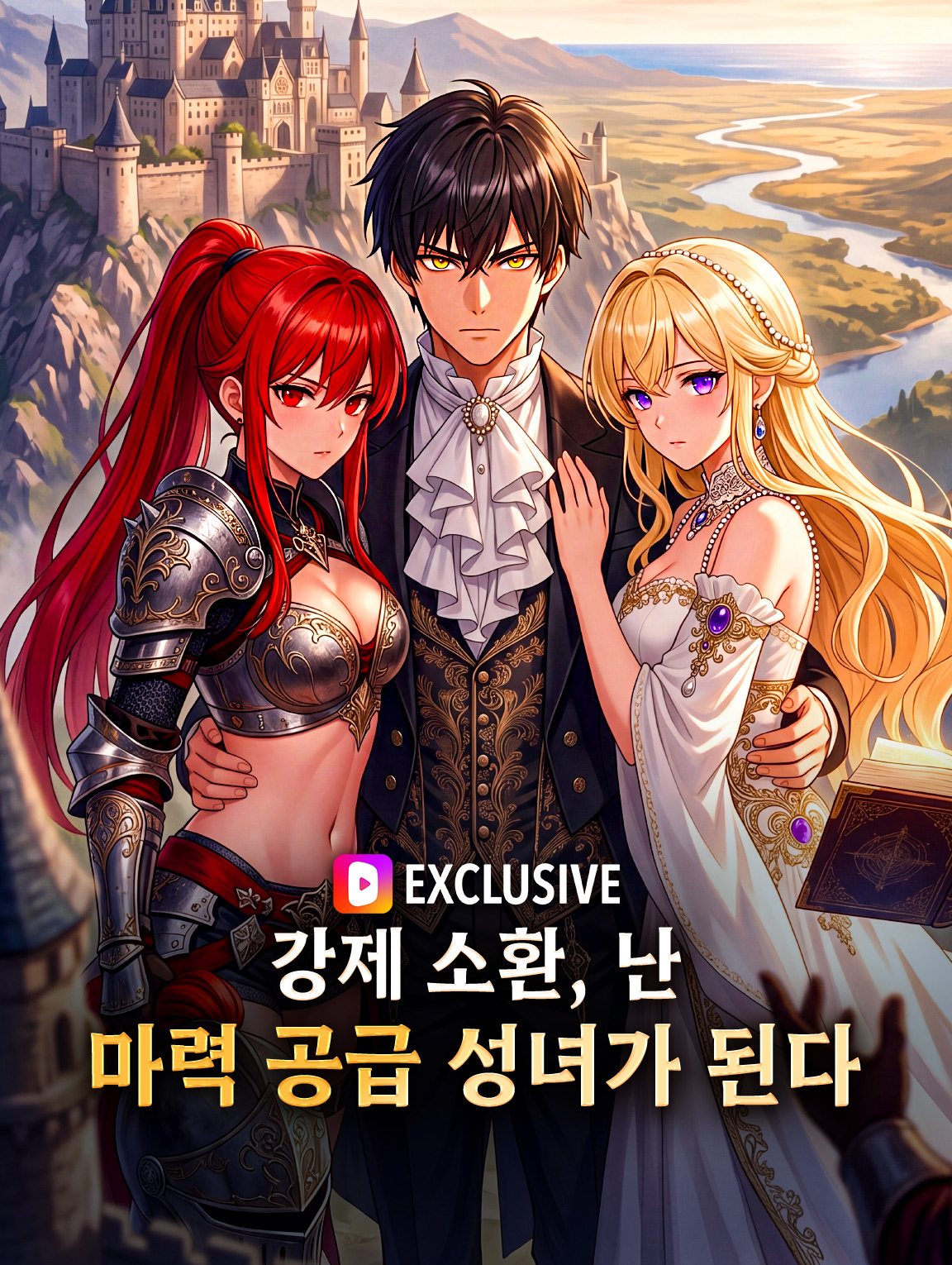 강제 소환, 난 마력 공급 성녀가 된다