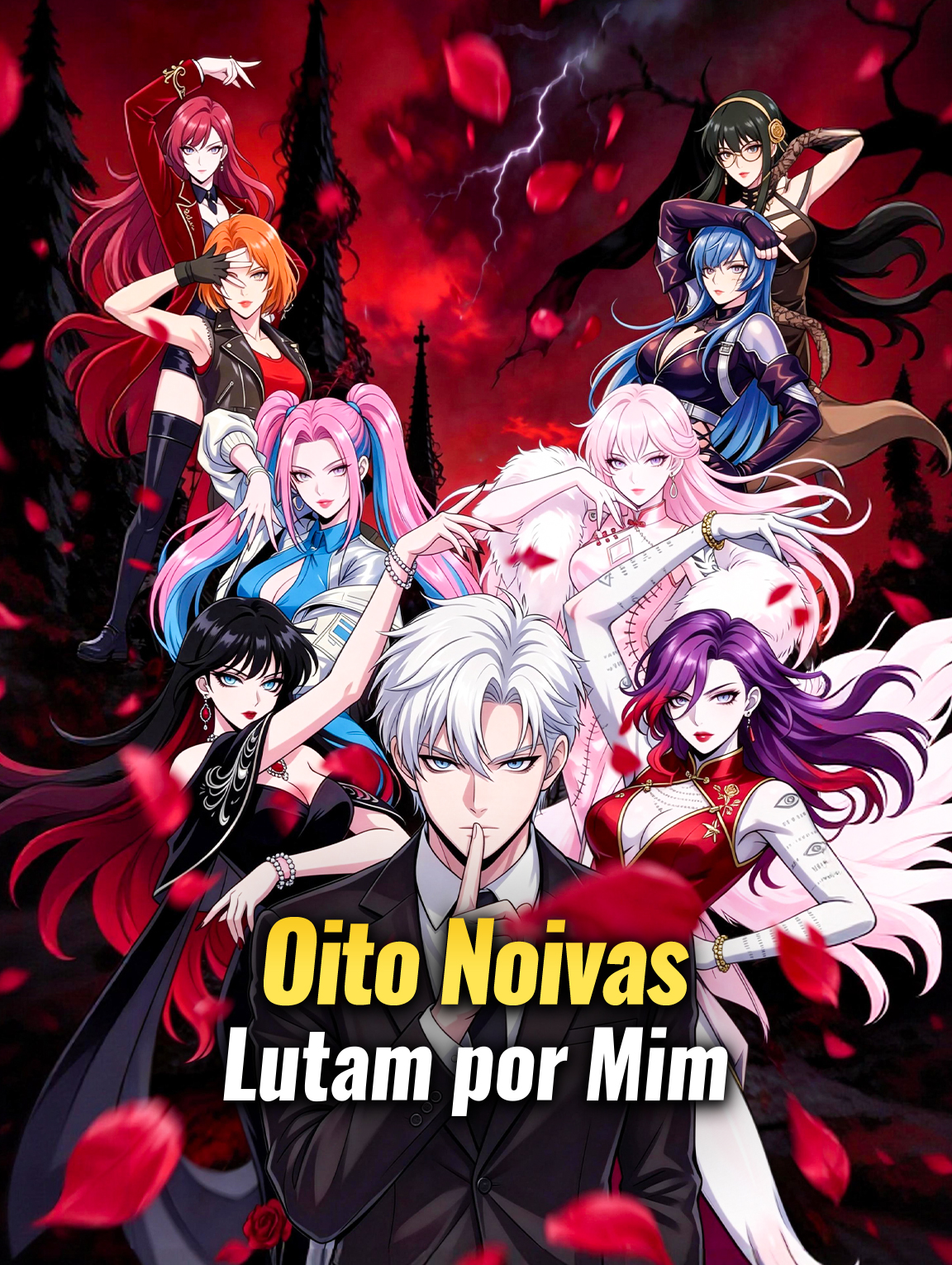 Oito Noivas Lutam por Mim(Dublado)