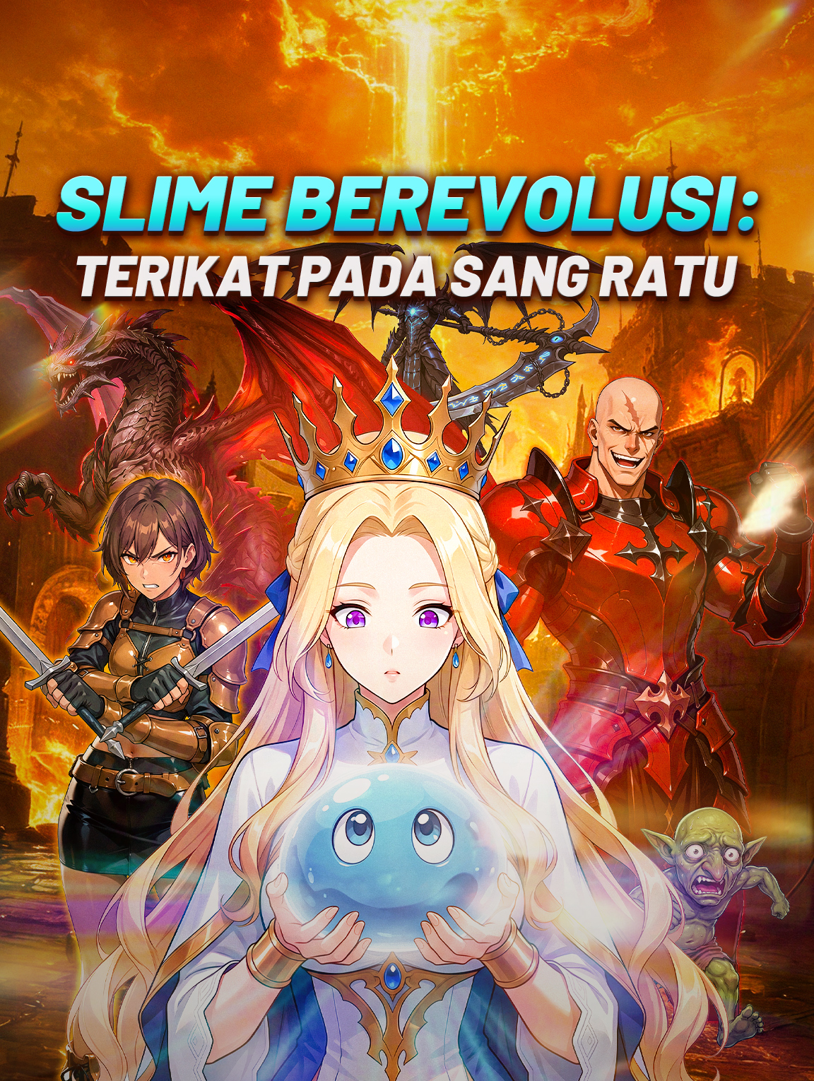 Slime Berevolusi: Terikat pada Sang Ratu