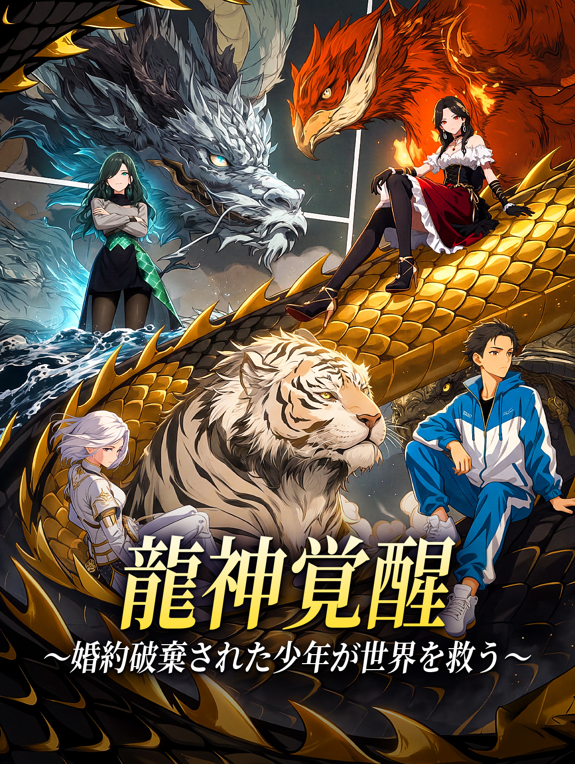 龍神覚醒〜婚約破棄された少年が世界を救う〜