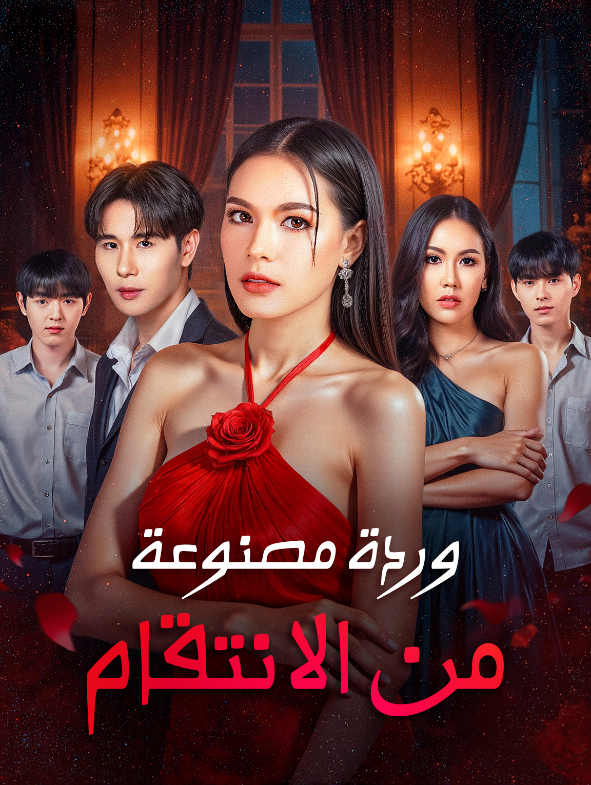 وردة مصنوعة من الانتقام