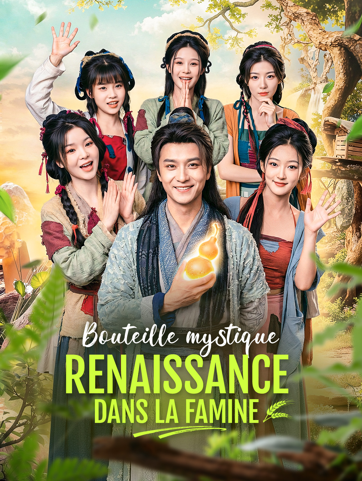 Bouteille mystique : renaissance dans la famine