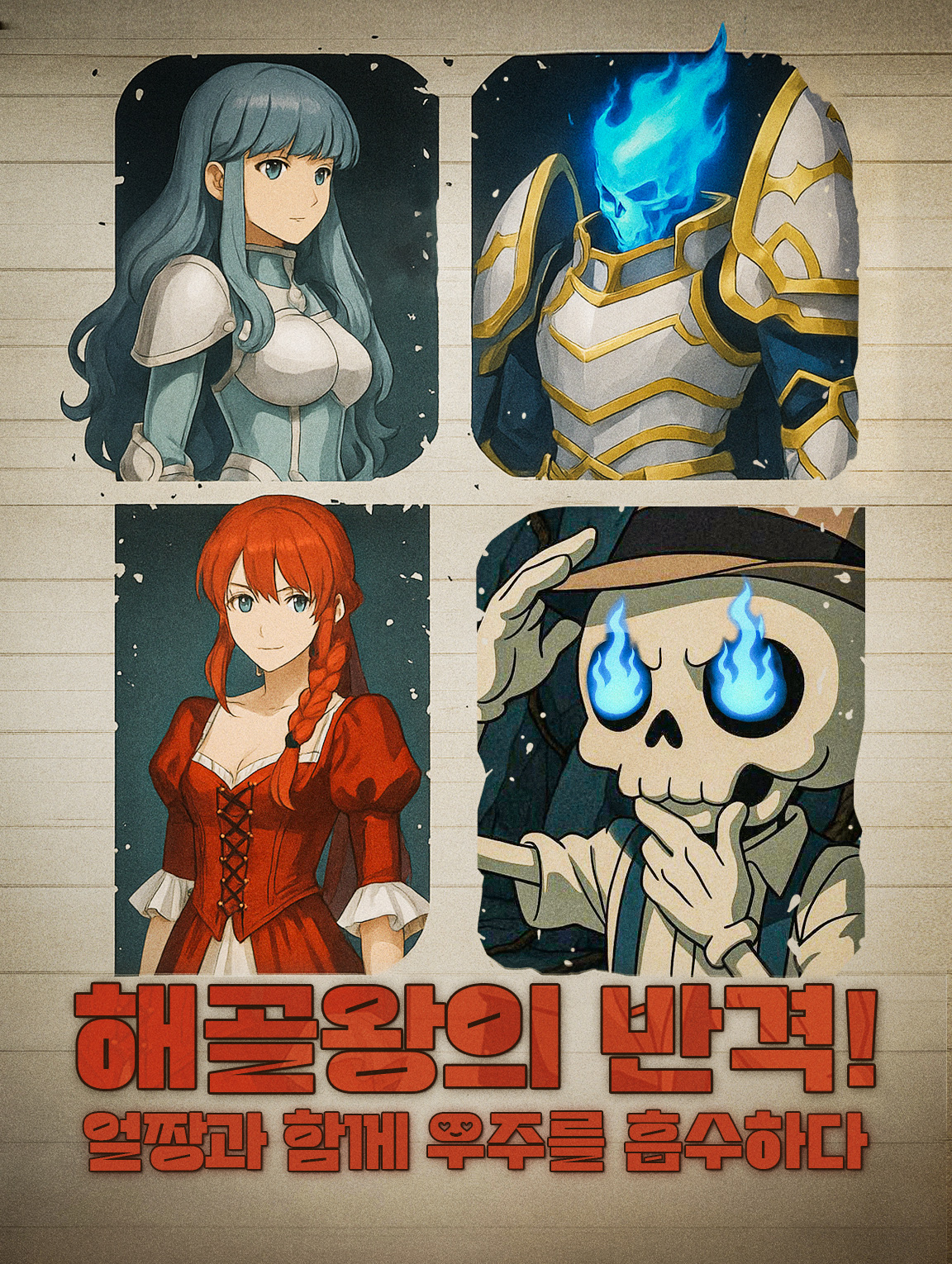 해골왕의 반격! 얼짱과 함께 우주를 흡수하다