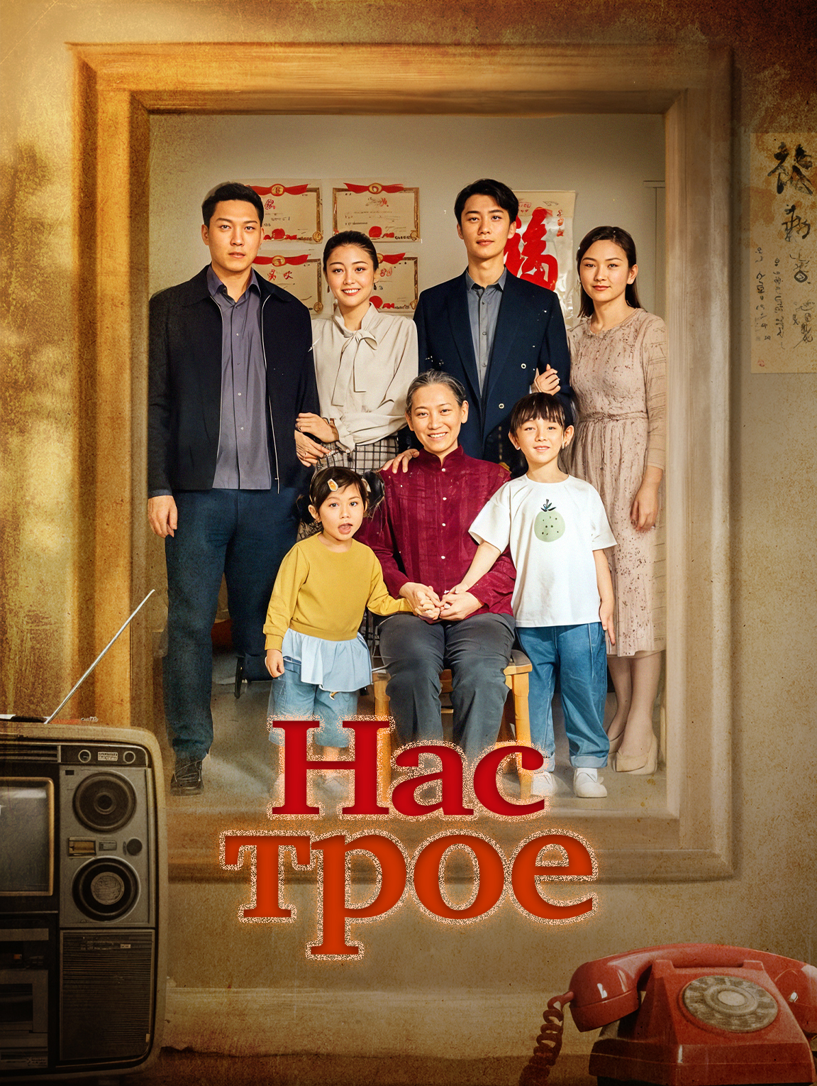 Нас трое
