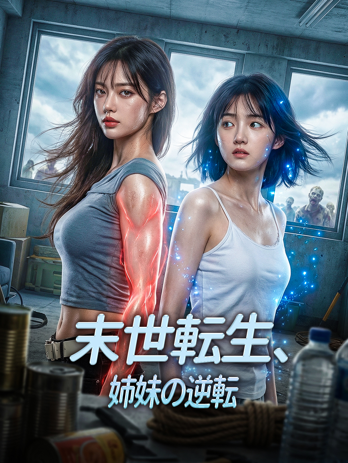 末世転生、姉妹の逆転