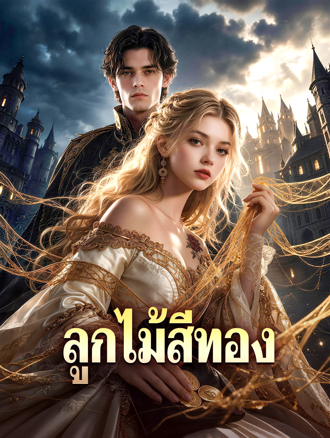 ลูกไม้สีทอง