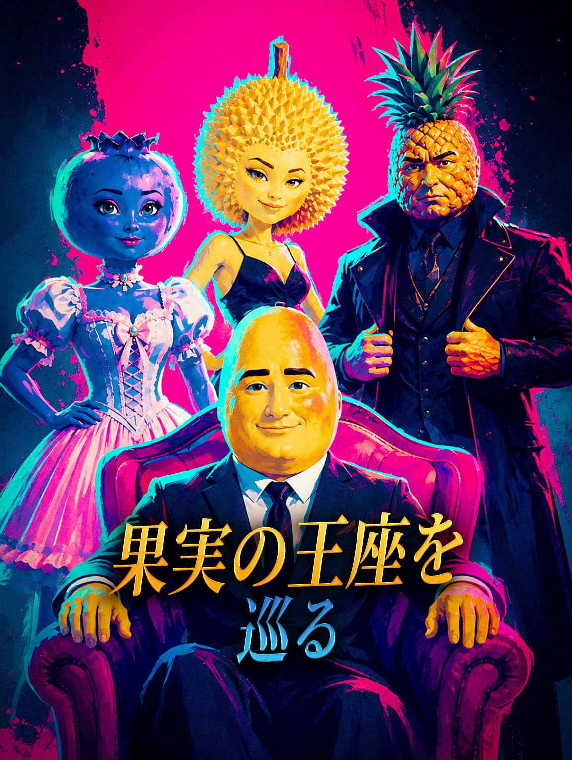 果実の王座を巡る