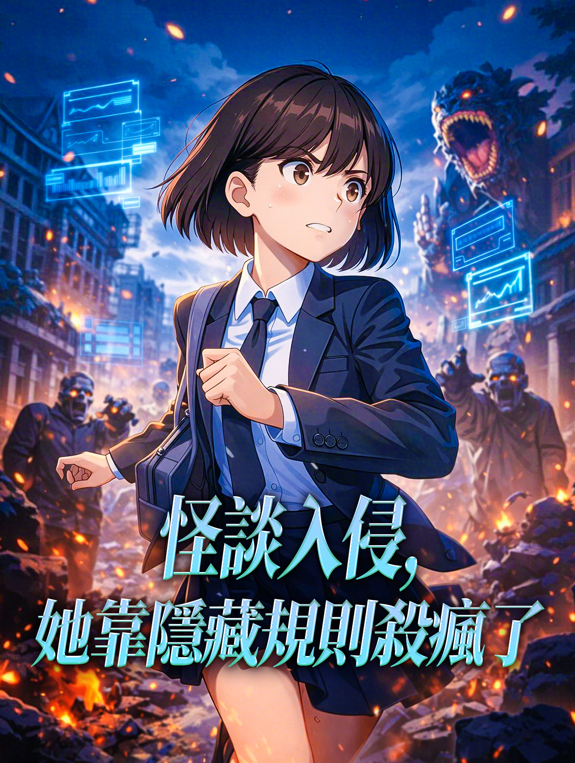 怪談入侵，她靠隱藏規則殺瘋了