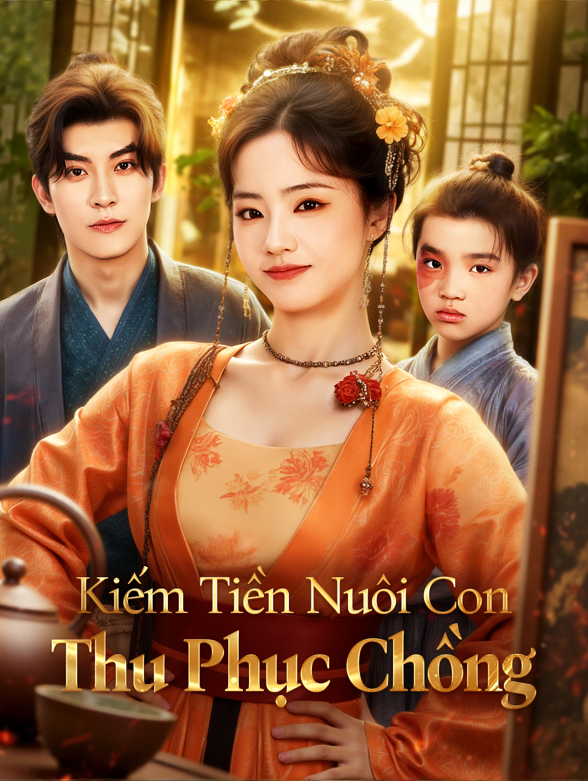 Kiếm Tiền Nuôi ConThu Phục Chồng