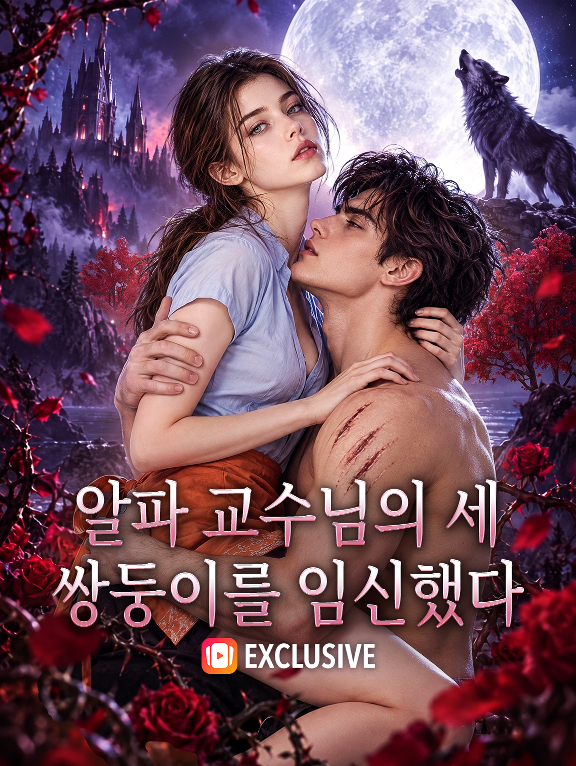 알파 교수님의 세 쌍둥이를 임신했다