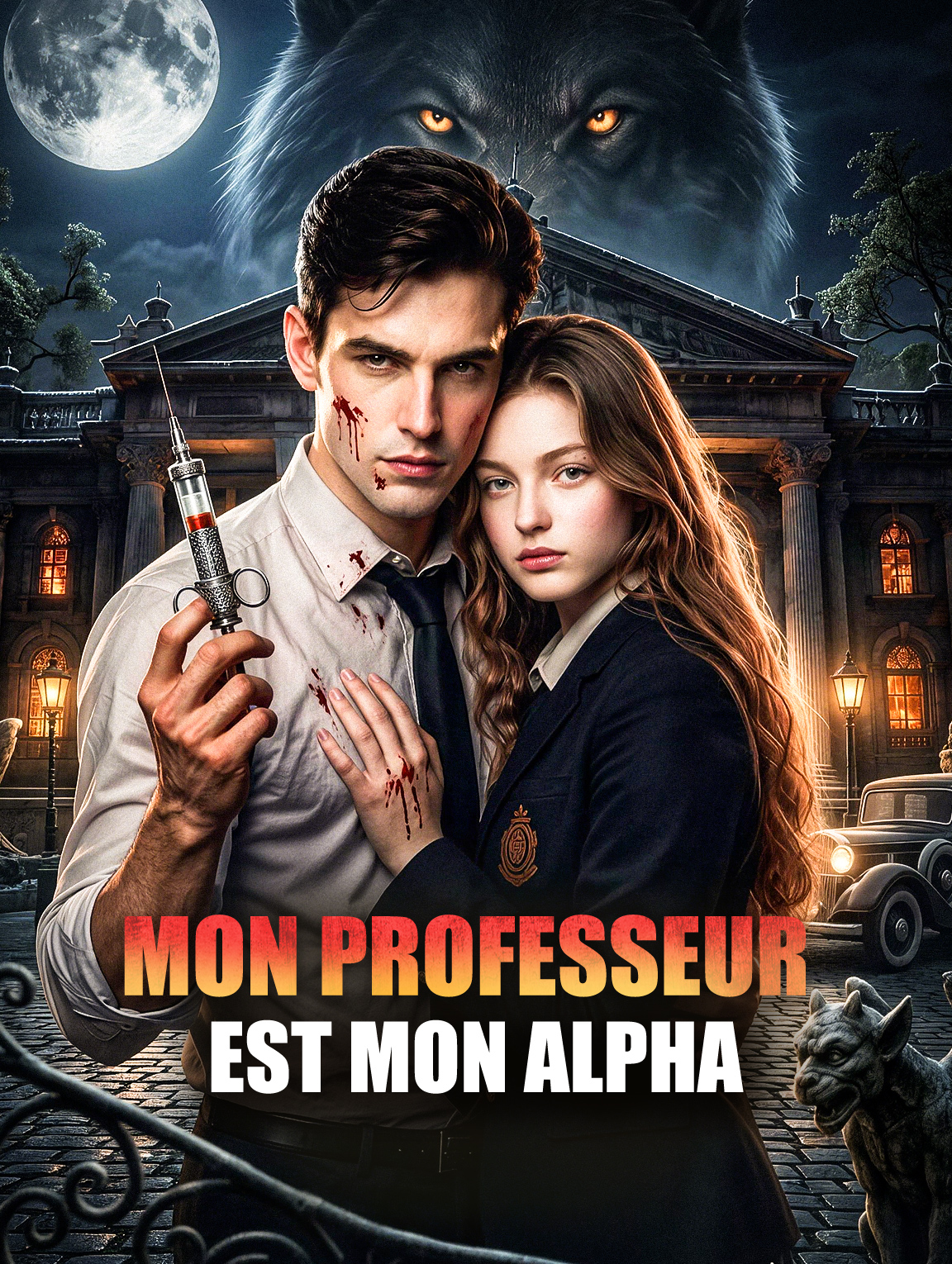 Mon professeur est mon Alpha poster