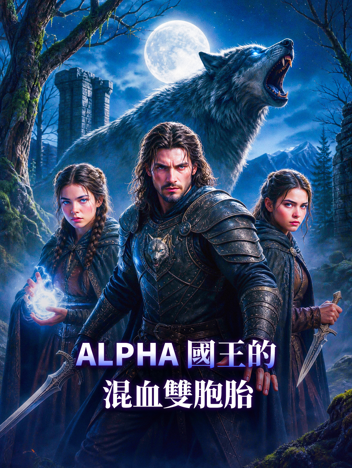 Alpha 國王的混血雙胞胎