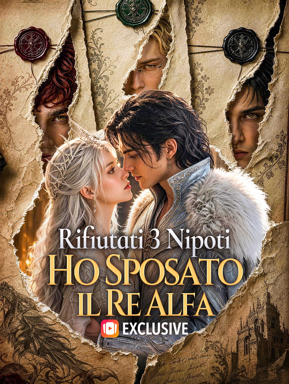 Rifiutati 3 Nipoti, Ho Sposato il Re Alfa