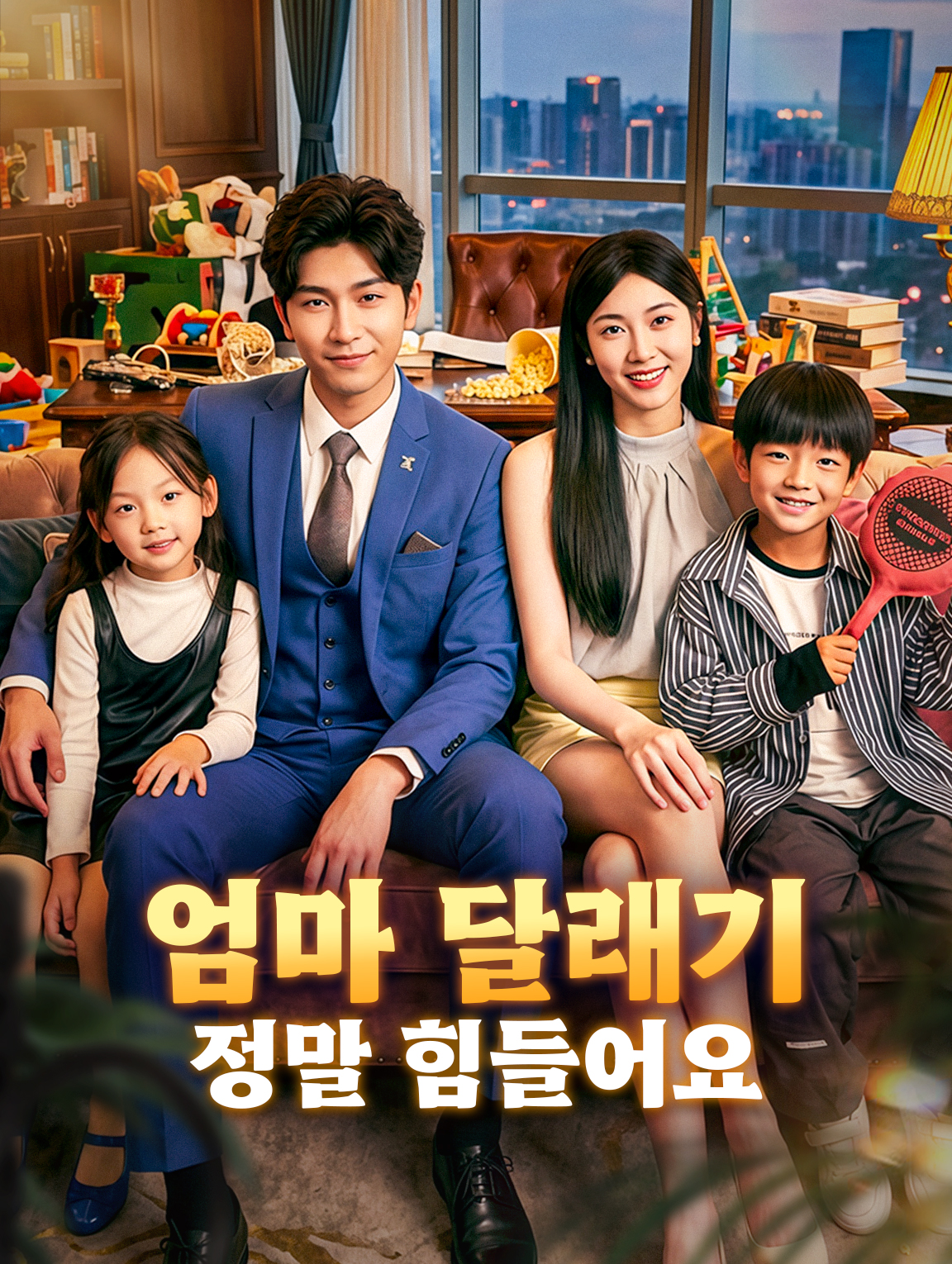 엄마 달래기 정말 힘들어요