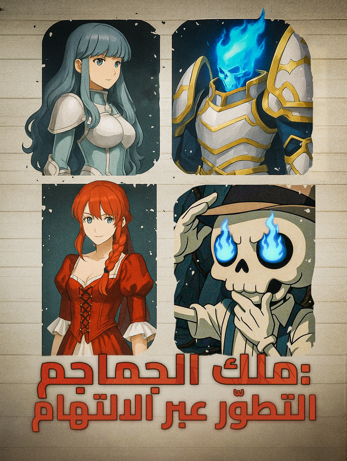 ملك الجماجم: التطوّر عبر الالتهام