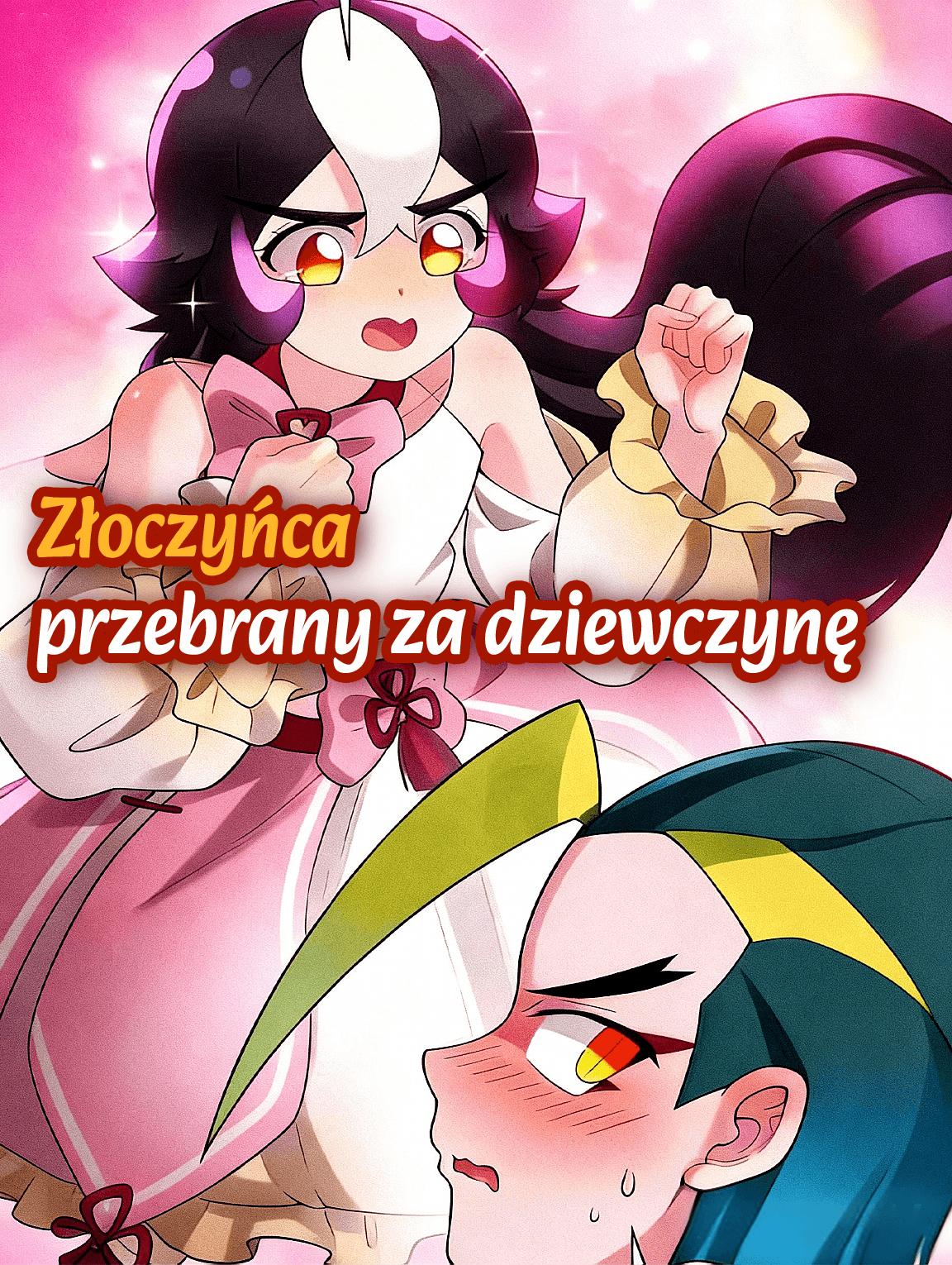 Złoczyńca przebrany za dziewczynę