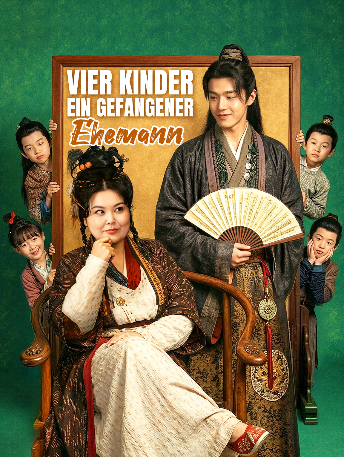 Vier Kinder, ein gefangener Ehemann