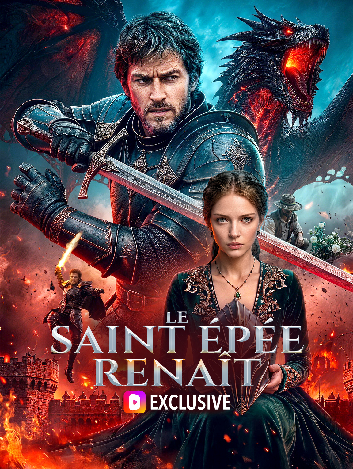 Le saint épée renaît poster