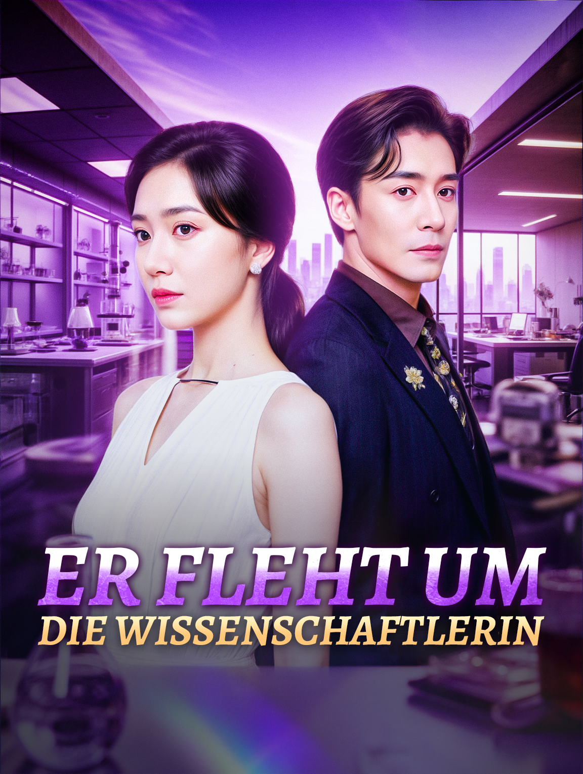 Er fleht um die Wissenschaftlerin
