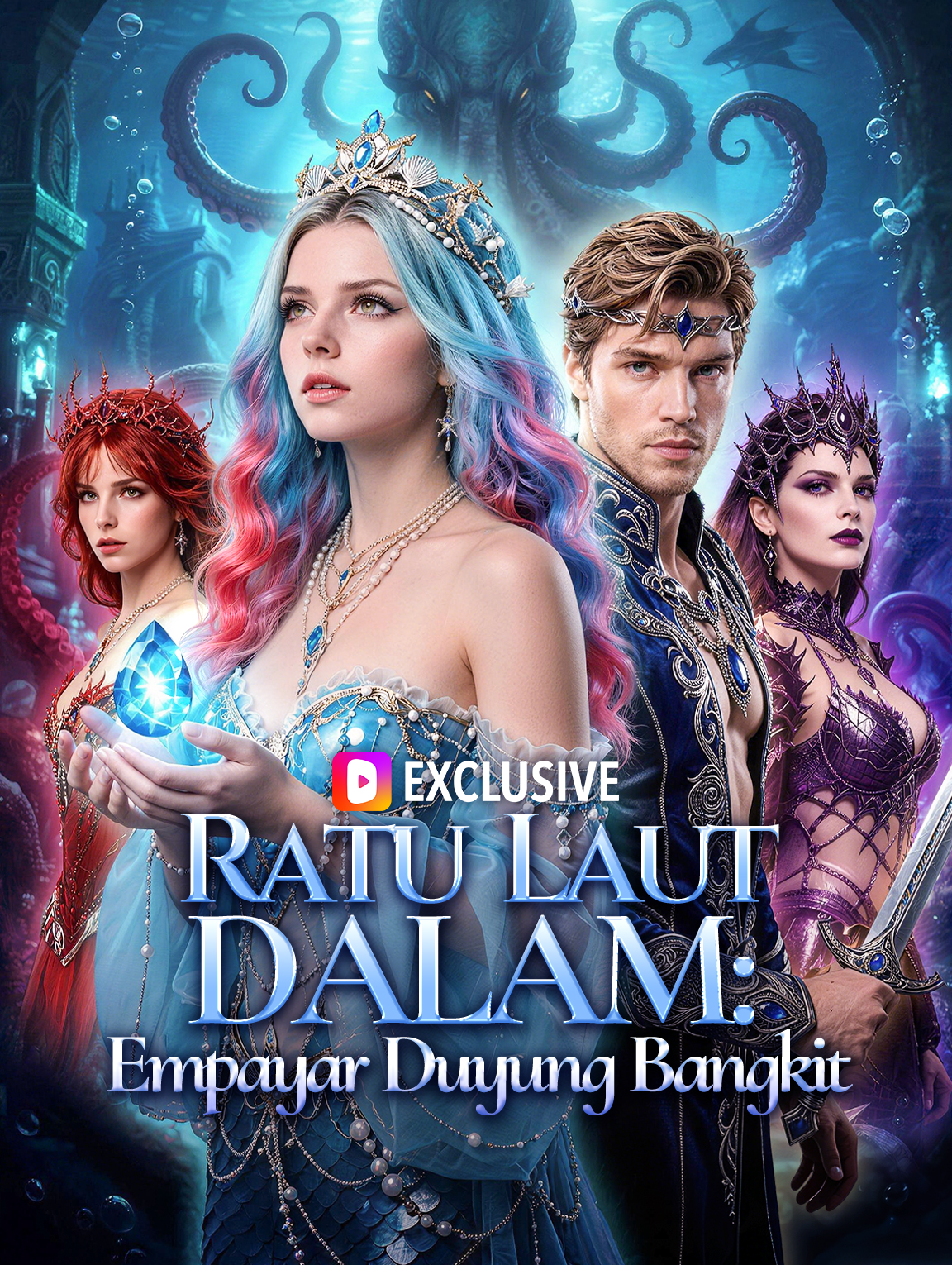 Poster Ratu Laut Dalam: Empayar Duyung Bangkit