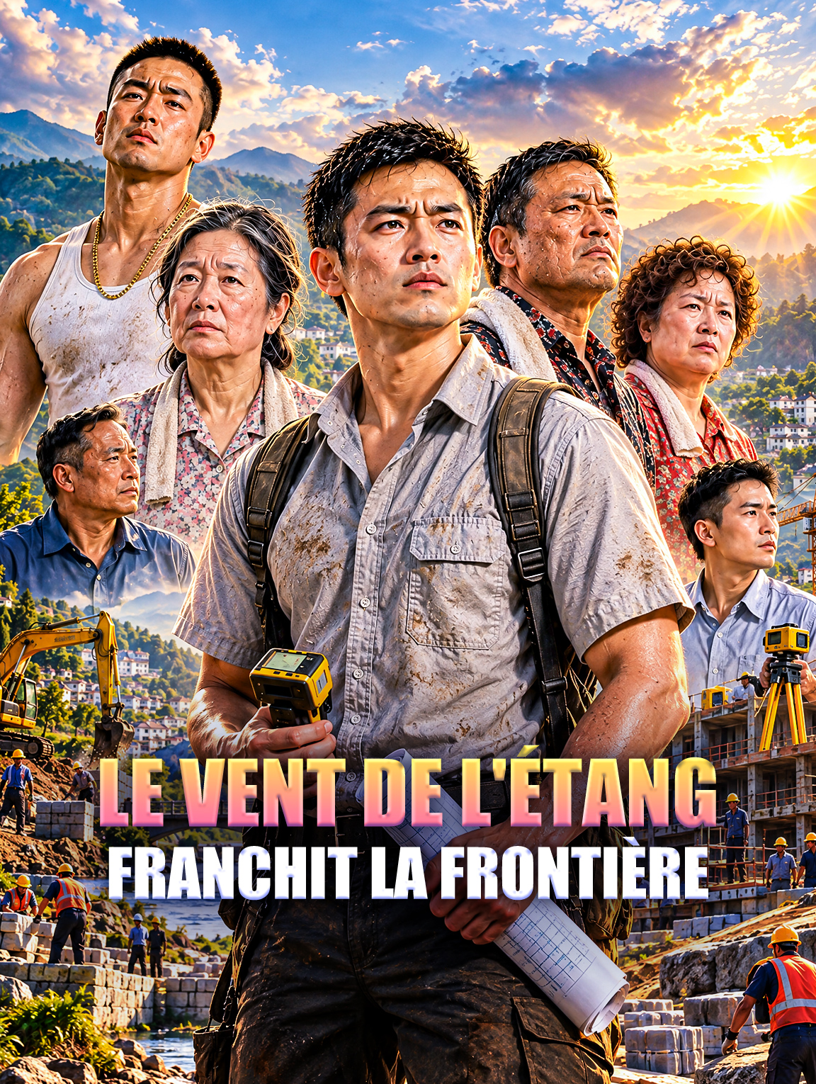 Le vent de l'étang franchit la frontière
