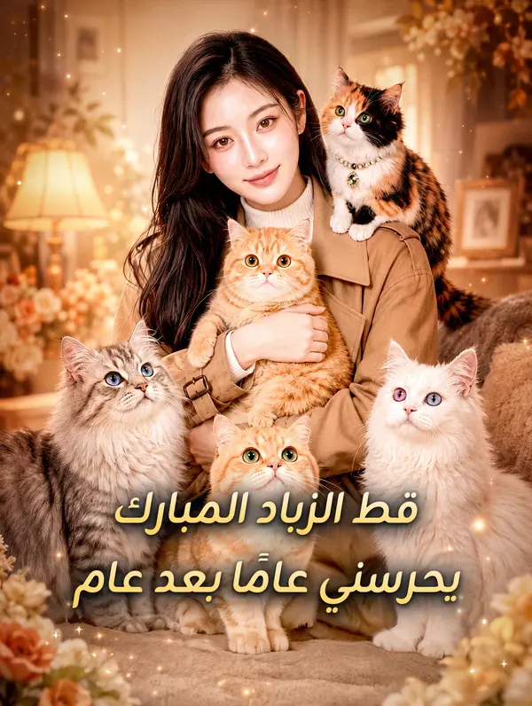 مشاهدة مسلسل قط الزباد المبارك يحرسني عامًا بعد عام مترجم كامل HD